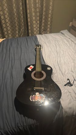 Slightly used guitar