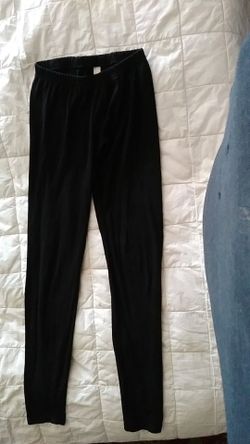 Black xhileration stretch pants.