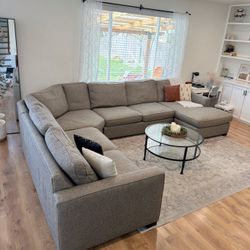 Room & Board Sectional Couch Feather Filled, DELIVERY 🚚
