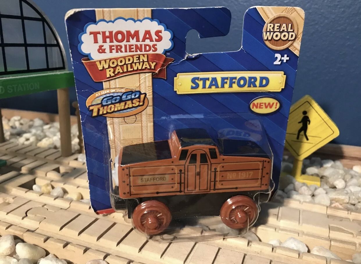 THOMAS & FRIENDS WOODEN RAILWAY ~ RARE HARD TO FIND NEW IN BOX!