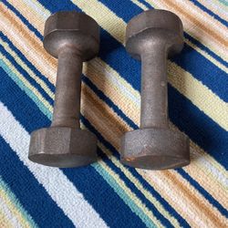 Pair Of 5-lb Dumbbells 