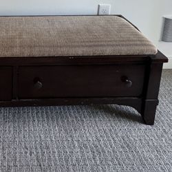 Bedroom Bench / Storage Bench (drawers)