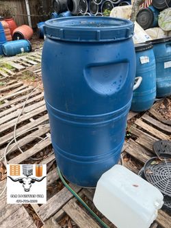 65 gallon Food Grade Barrels 11/9 San Antonio