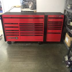 Matco Tool Box With Side Box