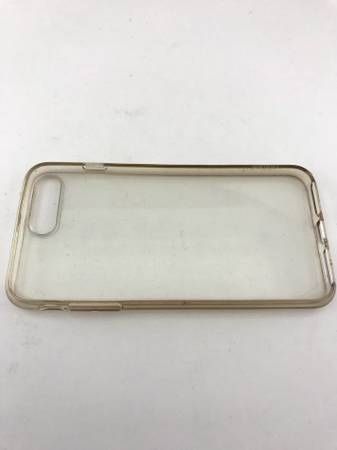 Clear Iphone Case with a pinkish tinge