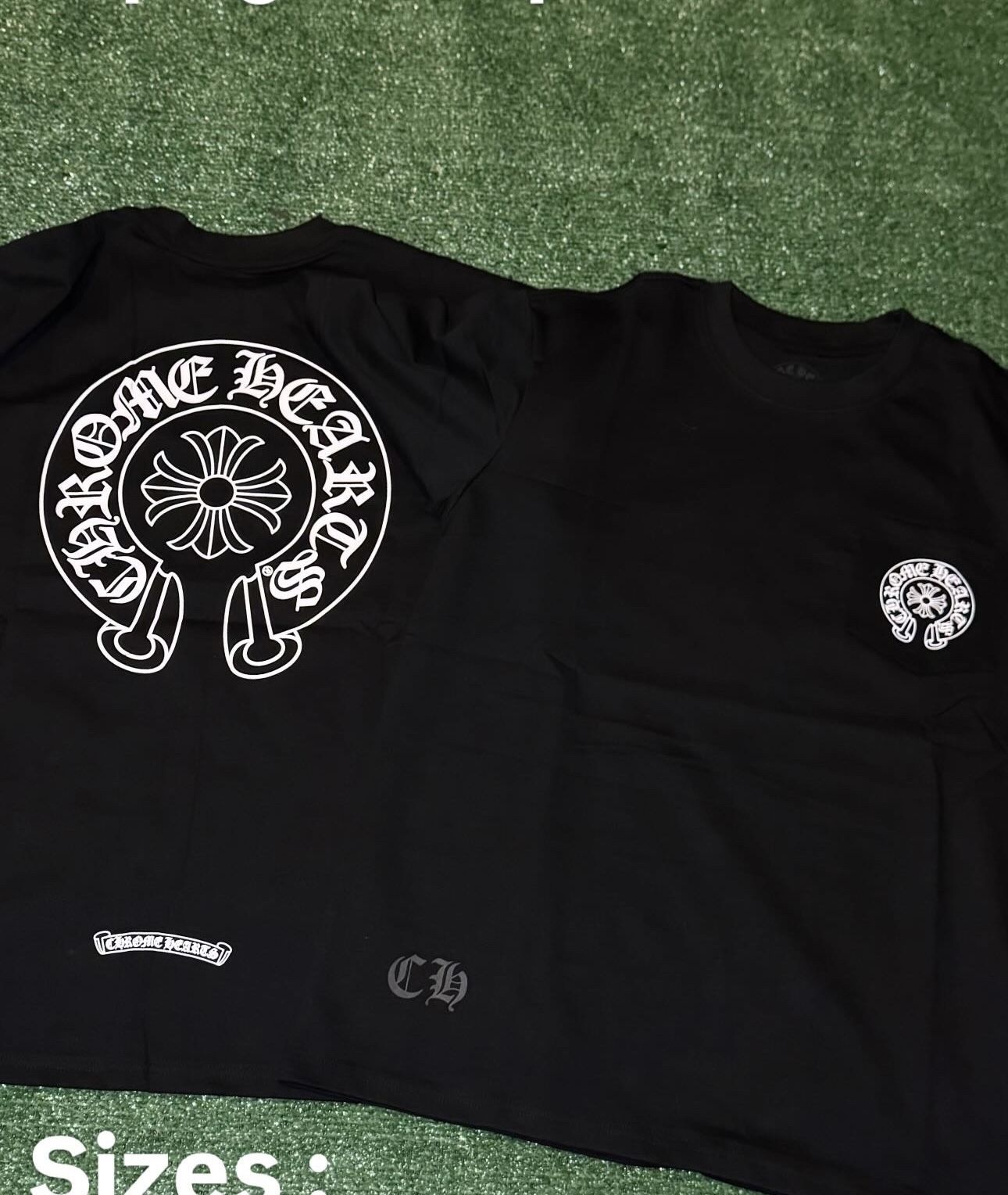 Chromehearts Bape Shirt Black And White