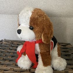 New Dog Plush 10” With Tags