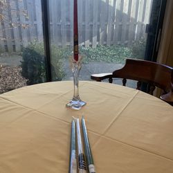 Candleholder (qty 1) with candlesticks (qty 4)
