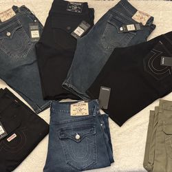 Mens 34,36 True Religion shorts