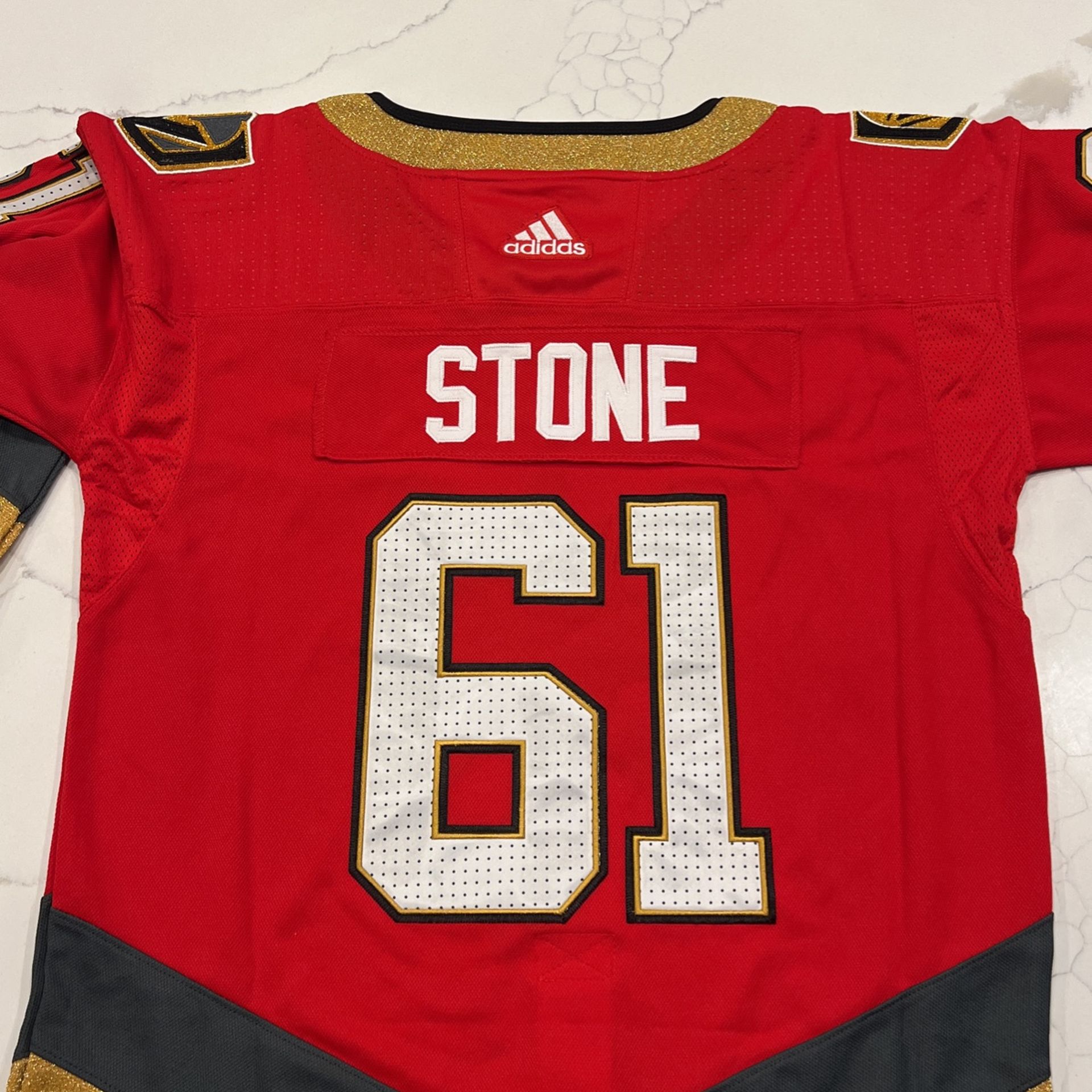 Vegas Golden Knights -Red Retro Hockey Jersey VGK