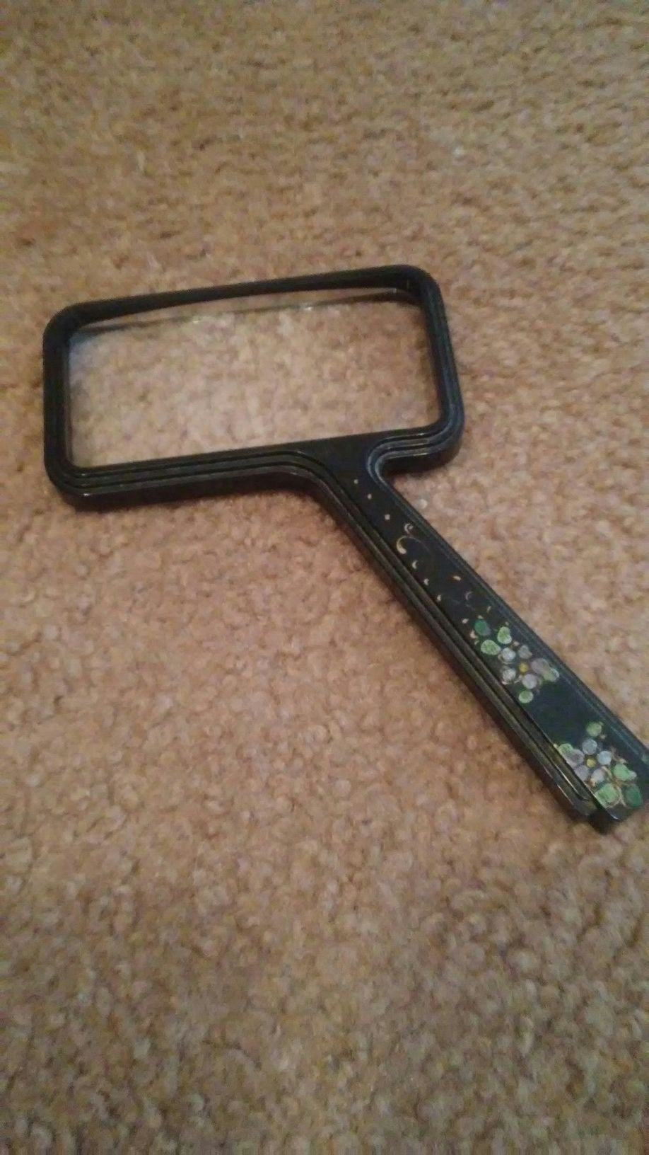 Vintage magnifying glass