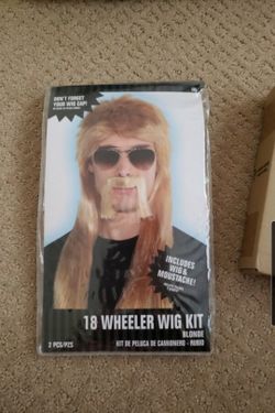 Men's Blonde Wig NEW AND NEVER USED