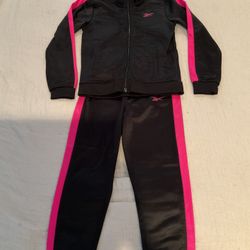 REEBOK KIDS Toddler SIZE 6 Work- Out Exercise Pant And Jacket Set