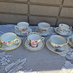 Tea Cups And Saucers 