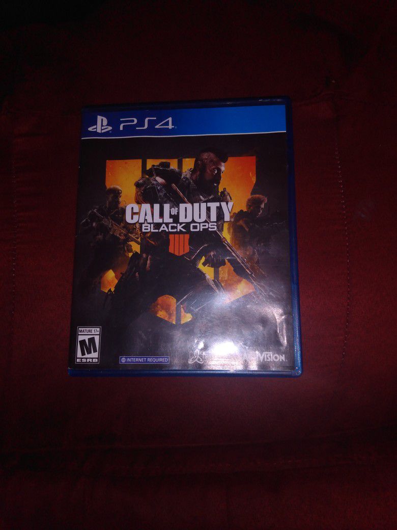 In Mint Condition Old Call Of Duty Black Ops 4