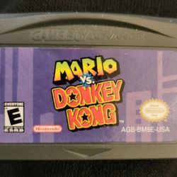 Mario Vs Donkey Kong Game Boy Advance Nintendo 