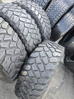 4 Used Tires Lt285 70r17 Firestone Destination MT2 , LR E , 10 PLY, $299.00