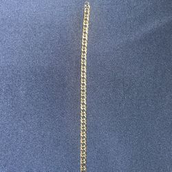 $50 Cuban Bracelet Silver Plated