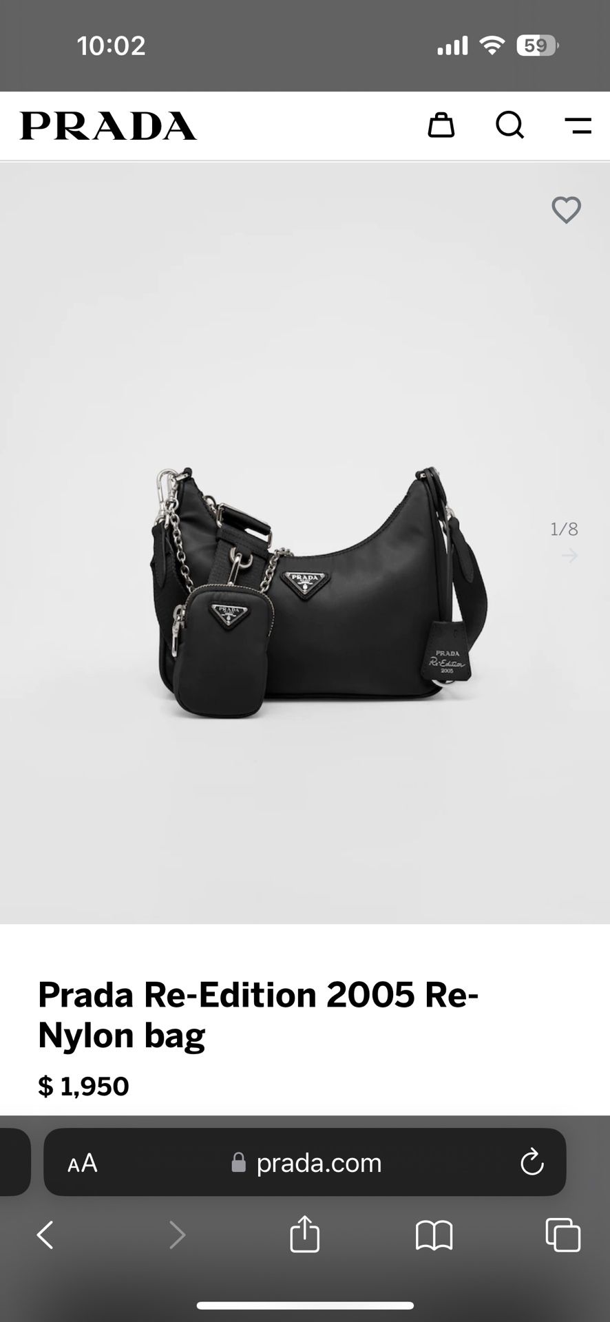 Prada Re Edition 2005 Bag for Sale in New York, NY - OfferUp