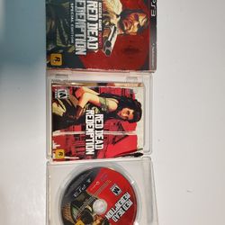 Red Dead Redemption PS3 Game , Collectors, Like New 