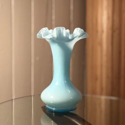 Fluted Glass Vase