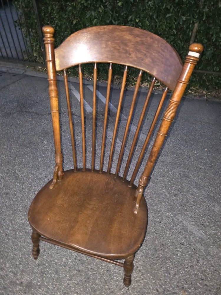 Antique Oak Windsor Chair Single