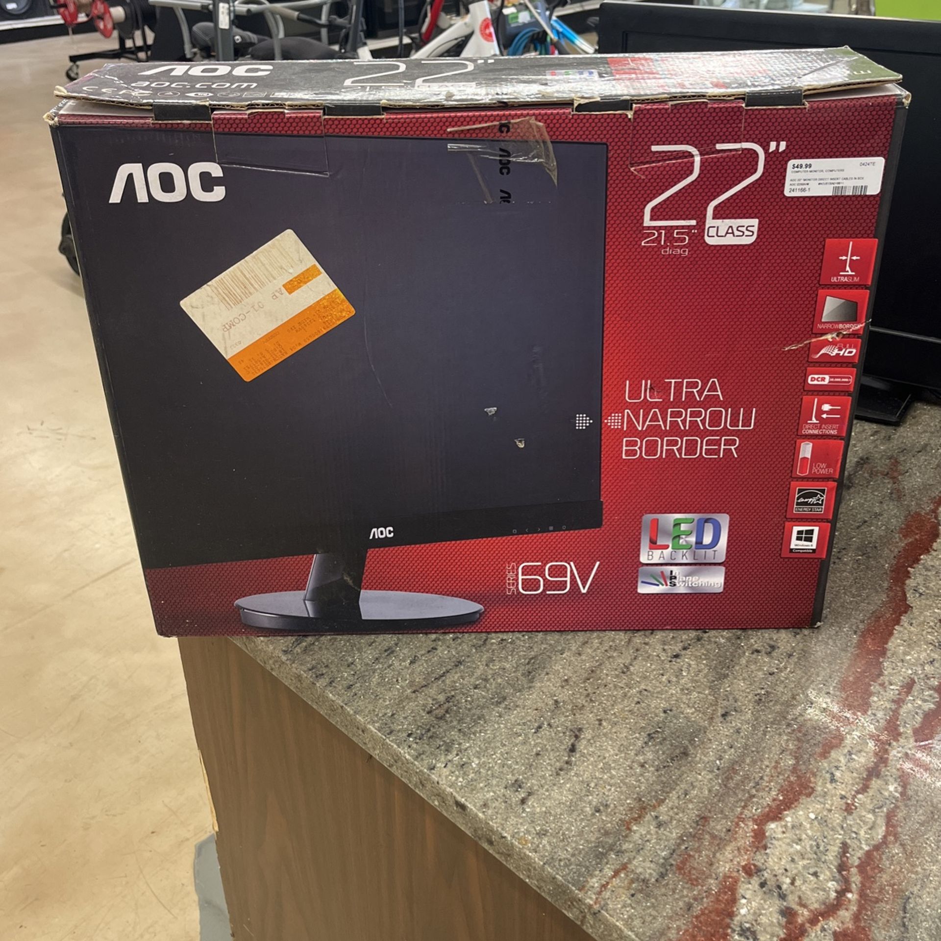 22inch AOC Computer Monitor