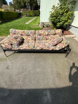 Couch vintage sling back post modern