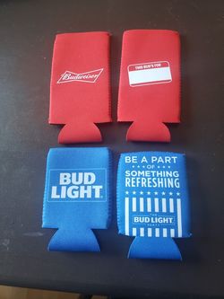 Can coolers Budweiser