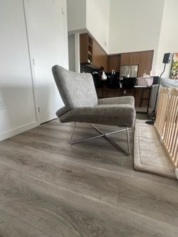 Modern Grey Chair - very comfy