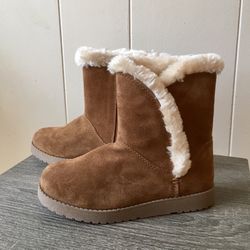 Suede Boots, Size 6