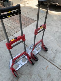 Red Foldable Milwaukee Dolly