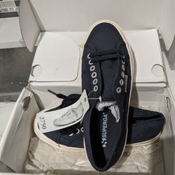Brand New Superga Sneaker Men Size 7 Navy Blue 
