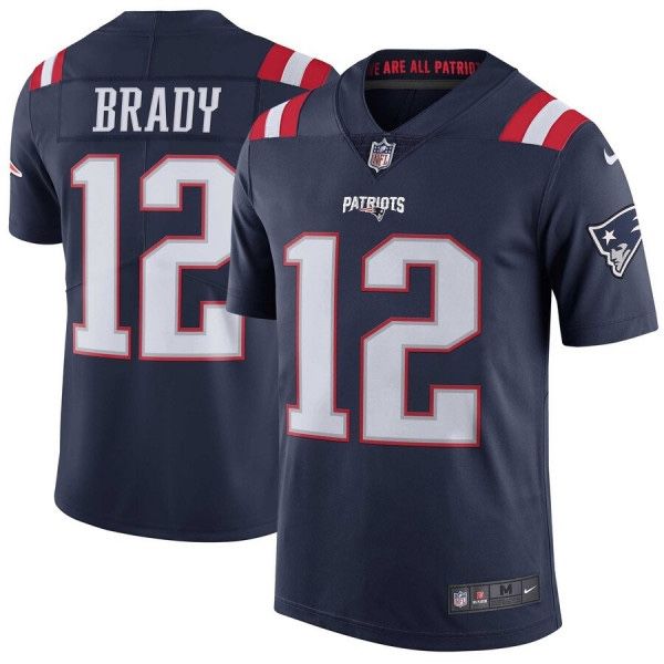 Tom Brady #12 NFL New England Patriots 2018-2019 Season Nike Jersey XL