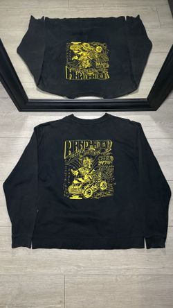 Y2K Biker Handmade Tattoo Grand Opening Tattoo Crewneck Sweatshirt
