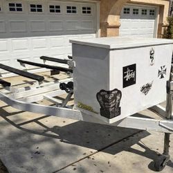 2005 Zieman Double 4 Stroke Seadoo Jetski Trailer! Sea Doo Jet Ski