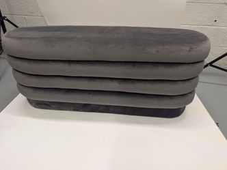 Upholstered Flip Top Storage Bench