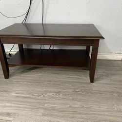 Wood Coffee Table 