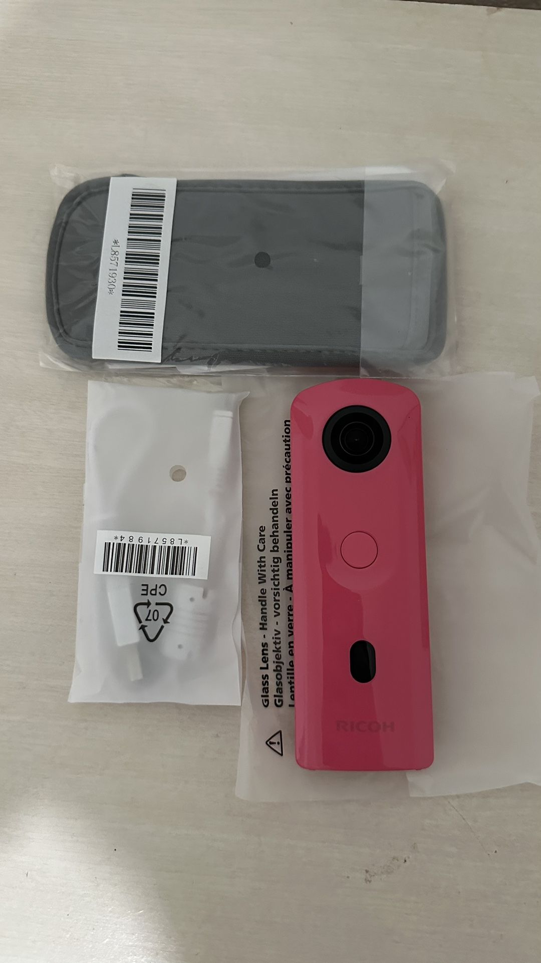 Ricoh Theta SC2 Pink 360 camera