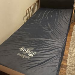 MEDICAL BED ALL THE TRIMMINGS