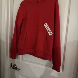 Women’s “Made In NYC” Red Luxury Sweatshirt size xl