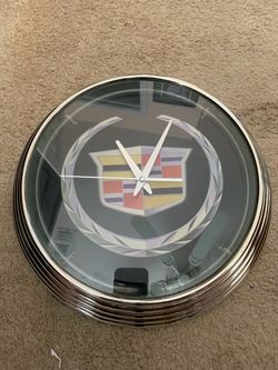 Vintage Cadillac Wall Clock
