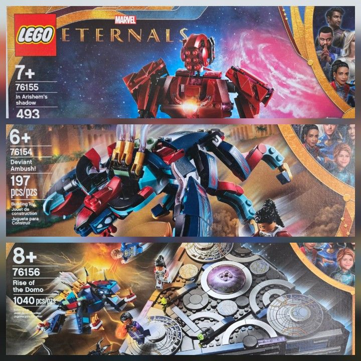 LEGO Marvel Superheroes "Eternals Trio Bundle"