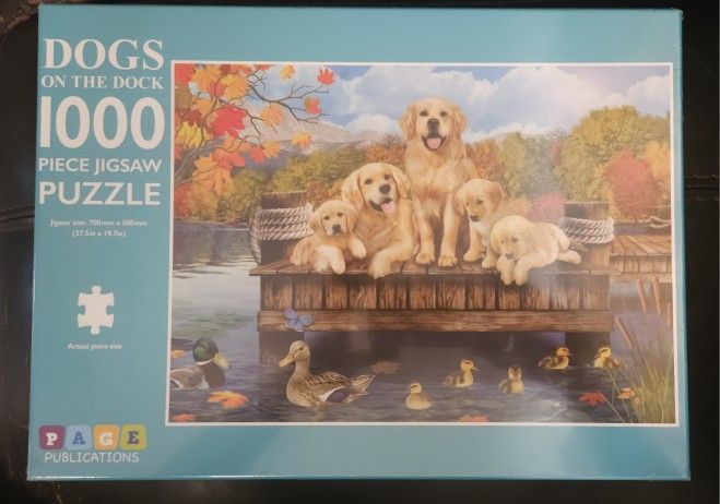 Dogs On The Dock PUZZLE