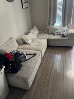 White couch