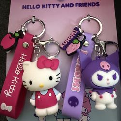 Hello Kitty & Friends Key Chains 