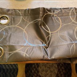 Thermal Blackout Curtains Chocolate  Brand New Never Used 