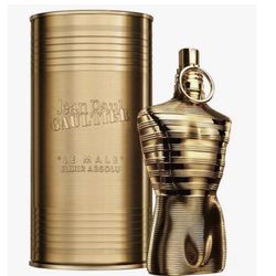 Perfume original Jean Paul Gaultier Le Male Elixir Absolu para hombre. Fragancia de lujo con aroma dulce, cálido y muy duradero.