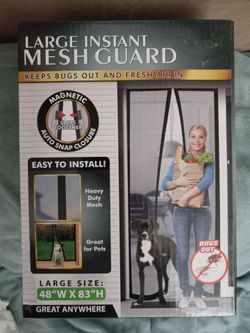 Large Instant Mesh Guard