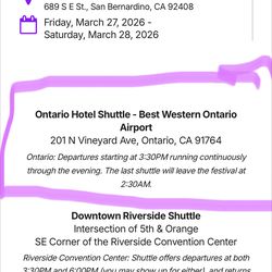 Beyond 2 day shuttle pass Ontario